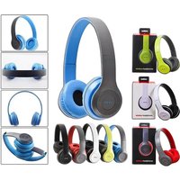 Wireless Bluetooth 5.0 Headphone Over Ear HIFI Stereo Headsets Noise Reduction Sports Gaming Earphone With Mic For Android Phone