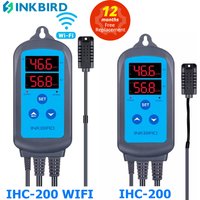 INKBIRD IHC-200 & 200 WiFi EU-Buchse und Stecker, digitaler Feuchtigkeitsregler für die Befeuchtung und Entfeuchtung im Haushalt, kostenlose APP