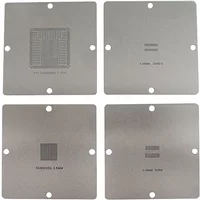 11pcs Latest 90mm BGA Reballing Stencils Solder Ball Steel For PS4 PS5 Game Console Repair Full Kit 2023 Version