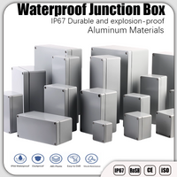 IP67 Explosion-Proof Cast Aluminum Junction Box Waterproof Electronic Housing Industrial Alloy Outdoor Engineering Metal Box