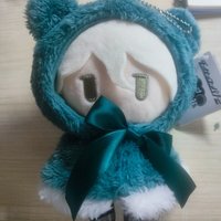 In Stock Danganronpa 1 2 Nagito Komaeda Plush Doll Authentic Stuffed Toy With Removable Fluffy Cloak For Anime Collection