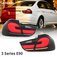 E-geprüfte LED-Rückleuchten für BMW 3er E90 2005-2012, LED-Fahrlicht mit fließendem Blinker, Tagfahrlicht, Blinker, LED-Rückleuchte, Rückfahrlicht, Nebelschlussleuchte, Heckleuchte