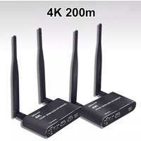 200m 4K HD HDMI Wireless Display Extender Video Transmitter and Receiver for Laptop PC Meeting Camera To TV Projector Monitor