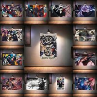 Jujutsu-Kaisens Anime Fans Flag For Bedroom Living Room Man Cave Wall Decor Banner