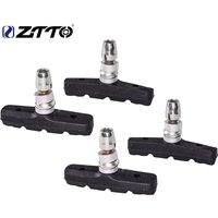 AliExpress ZTTO 2Pairs 4Pairs Bicycle Brake Pads MTB Road Bike V Brake Holder Pads Shoes Blocks Rubber Friction Rim Brake Pad Anti-resistan