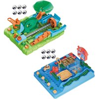 Marble Run Building Blocks Board Game for Kids Family Fun Educational Toy Creative Construction Play Set