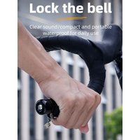 AliExpress OFFBONDAGE ESLNF Retro Classical Mini Bicycle Bell Clear Loud Sound Safety Alarm Crisp Ring Horn Waterproof 80dB MTB Road Bike Accessories