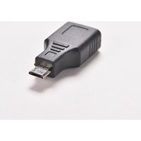 1PC Black F/M USB 2.0 A Female To Micro / Mini USB B 5 Pin Male Plug USB OTG Host Adapter Converter Connector Up To 480Mbps