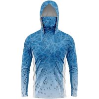 Man's Hoodies Fishing Clothing UV Protection Long Sleeve Quick Dry T-Shirts UPF50+ Angling Apparel