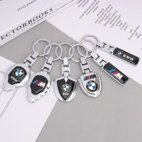 Metal Car Logo Key Fobs Keyring Key Chain For BMW 530i 540i 550e 750e 740i 760i X1 X2 X5 X6 X7 M5 iX1 iX2 iX XM i5 i7 2024 2025