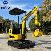 2026 Rippa Mini Excavator Brands Manufacturer 1 Ton Excavator for Sale