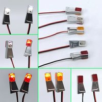 LED 1 Pair Simulation Side Superior Light Outline Lamp for 1/14 Tamiya RC Truck For scania 770s 56371 56323