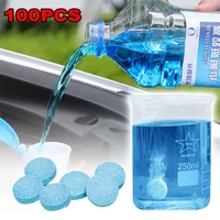 Multifunctional Effervescent Cleaning Tablets, Car Windscreen Glass Solid Cleaner for Auto & Household Use
