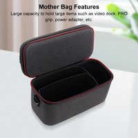 EVA Hard Carrying Case for Switch 2 Carrying Bag Large Organizer Bag Hard Shell Protective Pouch Case for Nintendo for Switch 2