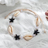 Bohemia Natural Shell Anklets For Women Small Resin Beads Summer Beach Shell Barefoot Ankle Bracelet Leg Chain Foot Jewelry