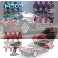 Metal accessories Mjx 14301 13402 14303 14304 RC 1/14 remote control car shock absorber part