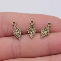 20pcs 16x7mm 3 Colors Antique Silver Color Antique Gold Color Antique Bronze Color Awl Charms Jewelry Making Accessories