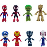 Marvel Spiderman Plush Toy Soft Stuffed Cartoon Stuffeds Dolls Large Plushs Boy Cloth Dolls Pillow Kids Christmas Gift