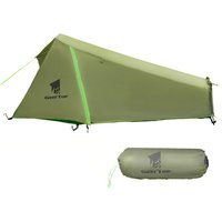 Ultralight One Person Tent Two Layers Outdoor Camping Survival Single Tent