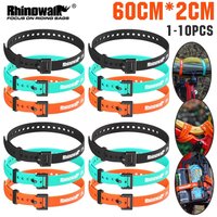 AliExpress NONE Rhinowalk - Elastic plastic TPU ladder strap, 600mm, for securing bicycle and motorcycle bags, traction fixation, tension strap