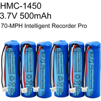 HMC1450 3.7V 500mAh Li-ion Battery for 70mai Dash Cam Pro A500 A500S A800 Replacement DVR Accessories