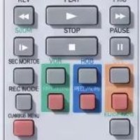 Haoxi NB305 Universal Remote Control Replacement for DVD VCR Combo Compatible with HDR-D2835 HDR-D2835D Audio Video Remote