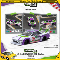 New Tarmac Works TW 1:64 LB-Kaido Works R32 Skvline Toy Story 5 Buzz Lightyear Pandem Toyota GR Yaris Model Car Collection Toys