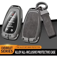 Zinc Alloy Car Key Case Cover For Chevrolet Cruze Spark Sonic Camaro Volt Bolt Trax Malibu Onix Equinox Orlando Blazer Traverse