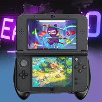 Hand Grip Handle Stand with Kick-Stand Handle Console Grip Controller Grip Case Hand Grip Holder for Nintendo New 3DS XL LL