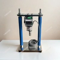 (New)electric Silent Press Machine Universal Desktop Hydraulic Die Press Height Adjustable 30MM Stroke 5MM/S 8000N