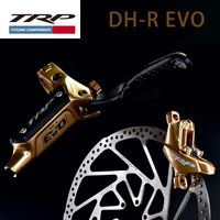 TRP New DH-R EVO HD-M846 4 Pistons Hydraulic Disc Brake For Down Hill Brake Power Golden Without Rotor