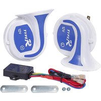 1 Set High-pitched Universal 300DB Waterproof Car Electric Horn Snailhorn Modified 12V Snailhorn DIY AccessoriesHot