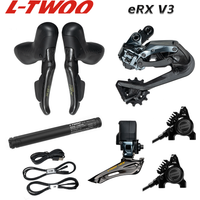 LTWOO V3 ERX ER9 2x12s / 2x11s Elektronische Rennrad-Schaltgruppe, Elektronische Schaltgruppe, Austauschbarer Akku, APP-Programmierung