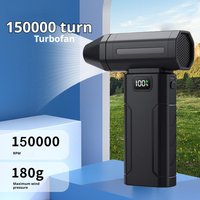 X8 ventilateur Turbo Jet sans brosse 150000 tr/min puissant ventilateur d'air électrique aspirateur nettoyeur de poussière outil de Puissant d'air Portable pour voiture