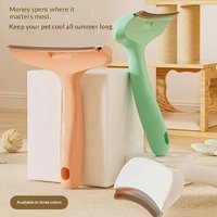 Dog Comb Knife for Dogs Deshedding Grooming Brush With 2 Blades Pet Hair Remover for Home and Professional Use
