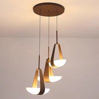 Vintage Leather Belt Pendant Lamp Creative Nordic Designer glass light for Kitchen Coffee Tables Bar Decor dining room light