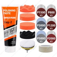 Car Detailing Headlight Restoration Care Kit 85g Polishing Paste For Auto Light Repair Restore Oxidation Hazy Yellow Scratch