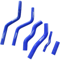 6pcs Silicone Radiator Coolant Hose kit For Honda CR125 CR125R CR 125R 1990-1997 1991 1992 1993 1994 1995 1996