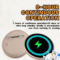 For E-Badge Smart Electronic Badge Anime Merchandise Digital Display Badge Small Pendant Chestpin Decor Birthday Gifts