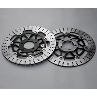 Motorcycle Floating Front Brake Disc Rotor Fit For Kawasaki Z750 z750s Z1000 Zephyr ZR750 Naked Bike ZR7