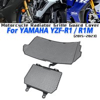 For YAMAHA YZF-R1/R1M 2015-2023 Motorcycle Radiator Grille Guard Cover Radiator Grille Protector Fit on YZF-R1M R1 2020 21 22 23