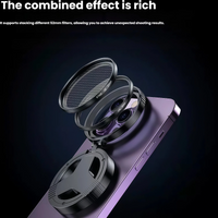 Magnetic Phone CPL Magnetic Anti-Reflection Polarizer Filter Optical Coating Starry Light HD Photography Polarizing Lens