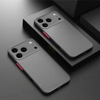 Armor Phone Cases Translucent for iPhone 17 Air 17E 16 16E 15 14 13 12 11 Mini Pro Max 6 7 8 Plus X XS XS Max Shockproof Covers