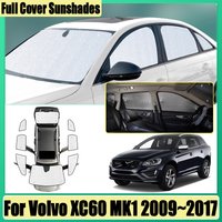For Volvo XC60 MK1 2009 2010 2011~2017 Car Full Coverage Sunshade Window Shading Sun Protector Privacy Blocks Anti-U Accessories