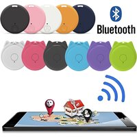 Smart Mini GPS Tracker Key Kids Bag Finder Pets Locator Cat Shape Bluetooth Tracker Device Anti-lost Reminder For IOS/ Android
