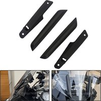 R1200GS R1250GS Windscreen Bracket Mount Motorcycle Wind Shield Inside Outer Trim Strip Kit For BMW GS R1200 ADV R1250 GSA LC