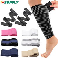 1 Stück elastische Wadenkompressionsbandage, Sport-Kinesiologie-Tape für Knöchel, Handgelenk, Knie, Waden, Oberschenkel, Stützschutz (40–300 cm)