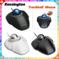Original Kensington Mouse Wired or 2.4GHz Bluetooth Ergonomic Trackball Orbit Customized Office Accessories AutoCAD/Photoshop