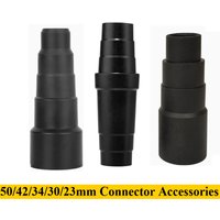Universal Adapter Converter for Vacuum Cleaner Tube Hose 50/42/34/30/23mm Connector Accessories