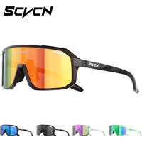 SCVCN Hiking Eyewear Cycling Glasses Bike Sunglasses MTB Bicycle Camping Golf UV400 Sports Protection Glasses for Men Women